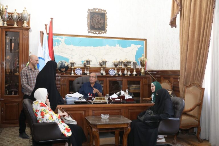 التعاون مع شركة مياه الشرب